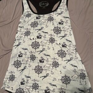 Hot Topic Peter Pan Full Length Tank Top
